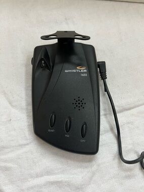 Whistler 1655 Laser-Radar Detector WORKING NO Suction Cups